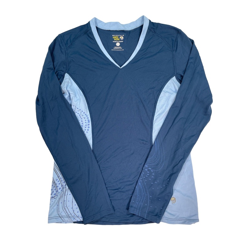 Womens V Neck Long Sleeve Active Shirt